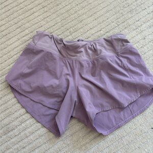 Lululemon 4’’ speed up shorts size 6